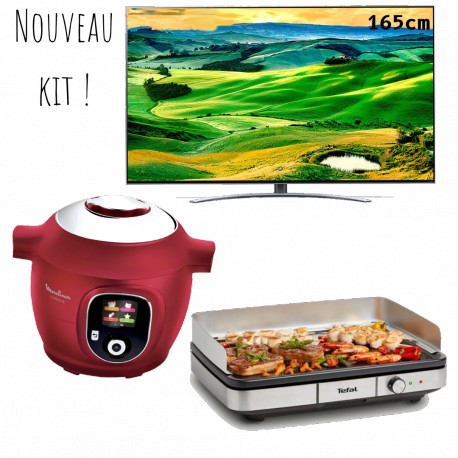 Kit 30 lots - Smart TV 65 pouces (version Maxi Plancha XXL Tefal)