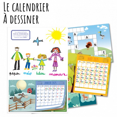 Calendrier à dessiner